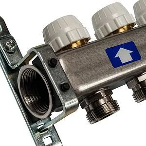 Группа коллекторная с расходомерами 11 отводов 1&quot;в/в x ¾&quot;ек Stout SMS 0917 000011, 5