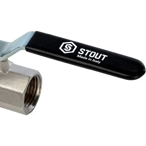 Кран шаровый ¾"в x ¾"в Stout SVB-0001-000020
