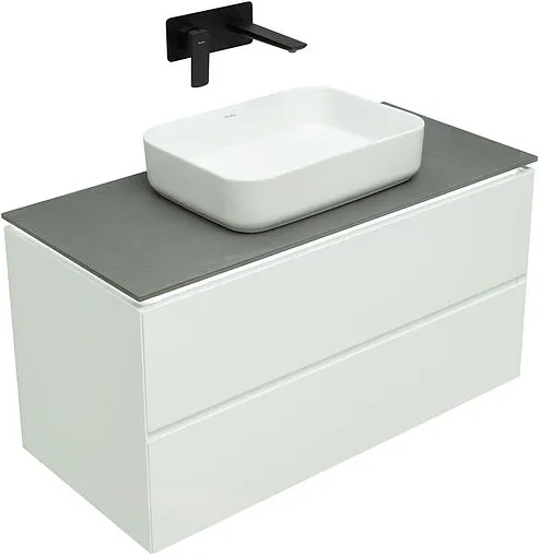 Тумба-умывальник подвесная Allen Brau Infinity 100 белый 1.21003.WM+