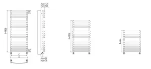 Полотенцесушитель водяной лесенка Terminus Капри П10 500х686 полированная сталь 4620768887178 Полотенцесушитель водяной лесенка Terminus Капри П10 500х686 полированная сталь 4620768887178, 3