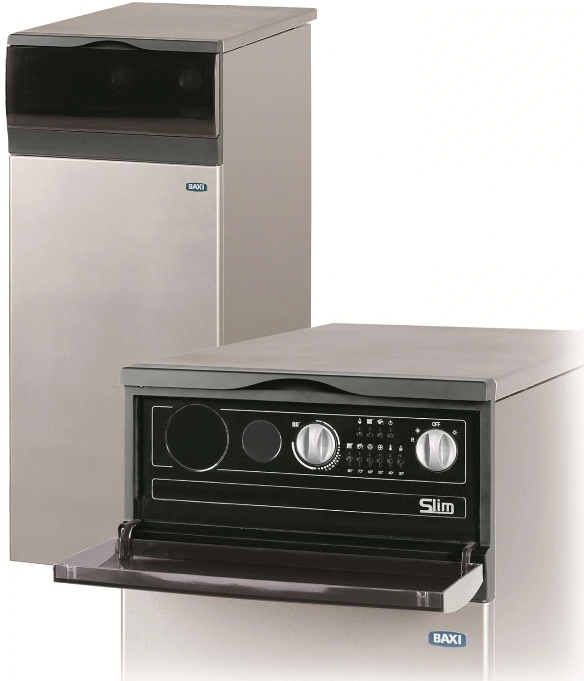 Напольный газовый котел одноконтурный 40кВт Baxi SLIM 1.400iN KITSL40IN881