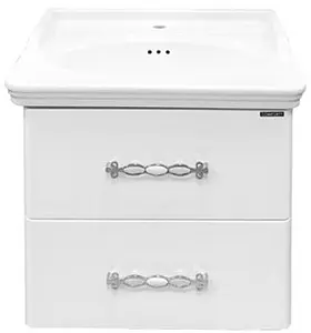 Тумба-умывальник подвесная Comforty Неаполь 65 белый 00004148729CF Тумба-умывальник подвесная Comforty Неаполь 65 белый 00004148729CF, 1