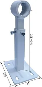Кронштейн для настенного монтажа мембранного бака ¾"в Valtec VT.K20.1.05 Кронштейн для настенного монтажа мембранного бака ¾"в Valtec VT.K20.1.05, 2