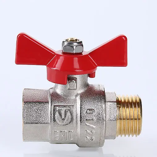 Кран шаровый ½&quot;в x ½&quot;н Valtec Base VT.218.N.04