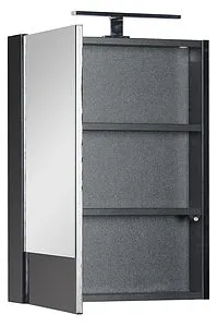 Шкаф-зеркало Aquanet Нота 58 L чёрный 00169191 Шкаф-зеркало Aquanet Нота 58 L чёрный 00169191, 4