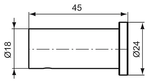 Крючок Ideal Standard Connect хром N1380AA