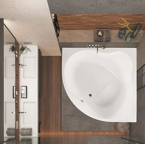 Ванна акриловая Vagnerplast Plejada 150x150 VPBA150PLE3X-04