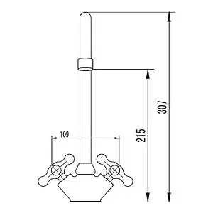 Смеситель для кухни SMARTsant Кросс хром SM110007AA Смеситель для кухни SMARTsant Кросс хром SM110007AA, 2