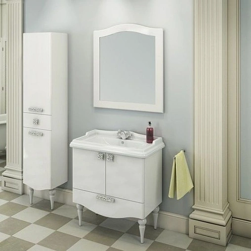 Зеркало Comforty Монако 80 белый 00003129893CF