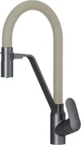 Смеситель для кухни с подключением к фильтру Am.Pm Like чёрный/бежевый F8007826, 1