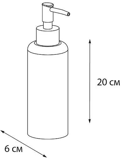 Дозатор для жидкого мыла Fixsen Tropic хром/зелёный c рисунком FX-0882E-1