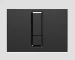 Клавиша смыва для унитаза Sanit Ineo Bright 16.751.82..0000 черный глянцевый, 3