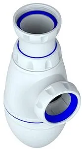 Сифон бутылочный для мойки Unicorn В120Р Сифон бутылочный для мойки Unicorn В120Р, 1