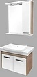 Тумба-умывальник подвесная Comforty Киото 75П белый/сосна лоредо 00003123807CF