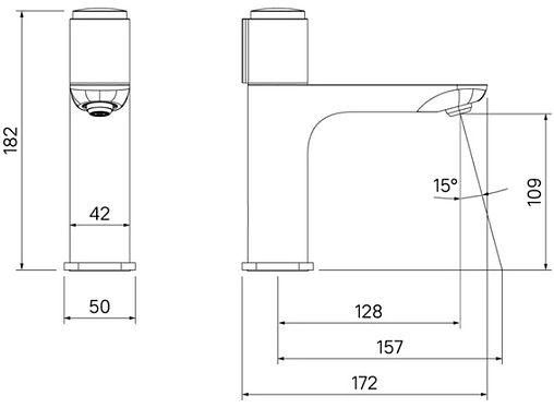 Смеситель для раковины IDDIS Slide чёрный матовый SLIBLBTi01 Смеситель для раковины IDDIS Slide чёрный матовый SLIBLBTi01
