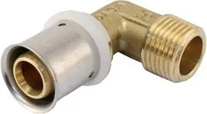 Уголок пресс переходной 26мм x 1"н Comisa 87.16.265 Уголок пресс переходной 26мм x 1"н Comisa 87.16.265, 2