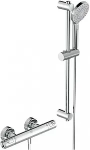 Душевая стойка с термостатом Ideal Standard Ceratherm T50 хром A7217AA Душевая стойка с термостатом Ideal Standard Ceratherm T50 хром A7217AA, 1