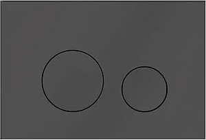 Клавиша смыва для унитаза KK-POL M11 350/PPL/009-00-00 титан, 1