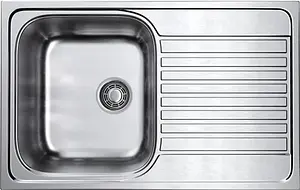 Мойка кухонная Omoikiri Kashiogawa 79-IN нержавеющая сталь 4993452, 1