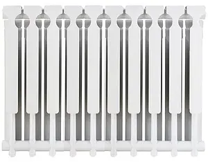 Радиатор биметаллический 10 секций Rommer Optima Bm 500 RBM-0210-050010, 2