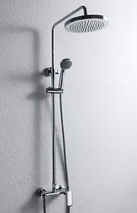 Душевая система со смесителем для душа Bravat Opal R хром F9125183CP-A2-RUS Душевая система со смесителем для душа Bravat Opal R хром F9125183CP-A2-RUS, 3