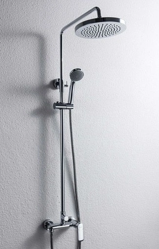 Душевая система со смесителем для душа Bravat Opal R хром F9125183CP-A2-RUS