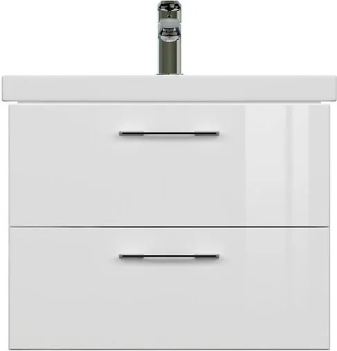 Тумба-умывальник подвесная Cersanit Lara 60 белый 64133+