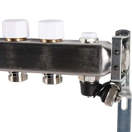 Группа коллекторная с расходомерами 12 отводов 1&quot;в/в x ¾&quot;ек Rommer RMS-1201-000012