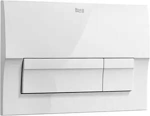 Клавиша смыва для унитаза Roca Active В01 8901170B0 белый глянцевый Клавиша смыва для унитаза Roca Active В01 8901170B0 белый глянцевый, 1