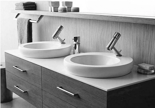 Раковина Laufen Alessi One 50 c покрытием LCC белый 8.1397.1.400.104.1