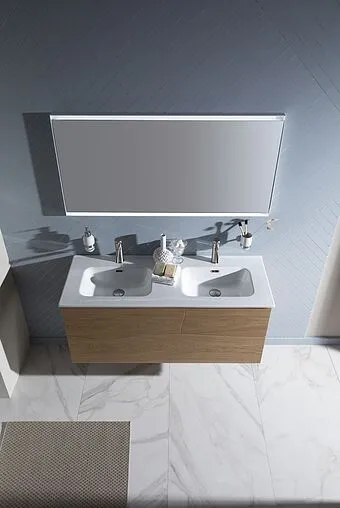 Тумба под умывальник подвесная Allen Brau Glority 120 дуб антик 1.35004.NW