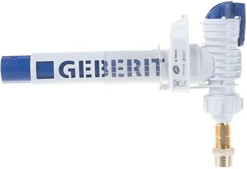 Заливной клапан для бачка ⅜/½&quot; латунь боковой Geberit Impuls Basic 380 281.004.00.1