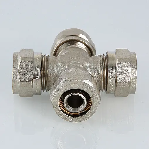 Крестовина компрессионная редукционная 20мм x 16мм x 20мм x 16мм Valtec VTm.341.N.201620 Крестовина компрессионная редукционная 20мм x 16мм x 20мм x 16мм Valtec VTm.341.N.201620