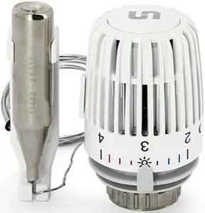 Головка термостатическая с выносным датчиком M30x1.5 Uni-Fitt K белый 169K0020 Головка термостатическая с выносным датчиком M30x1.5 Uni-Fitt K белый 169K0020, 1