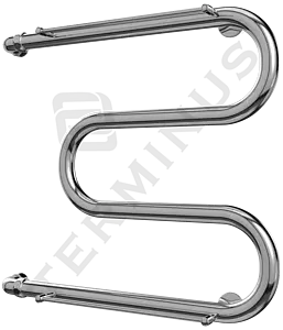Полотенцесушитель водяной Terminus М-образный с/п AISI 32х2 500х600 полированная сталь 4620768880346 Полотенцесушитель водяной Terminus М-образный с/п AISI 32х2 500х600 полированная сталь 4620768880346, 2