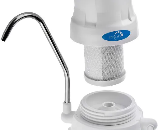 Водоочиститель стационарный настольный для мягкой воды Гейзер-1 УК Евро 19003 белый Водоочиститель стационарный настольный для мягкой воды Гейзер-1 УК Евро 19003 белый