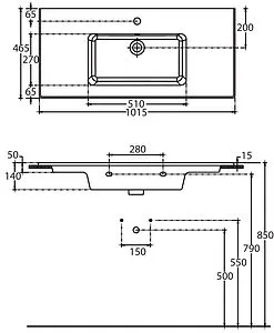 Раковина Allen Brau Fantasy 100 белый 4.11027.20 Раковина Allen Brau Fantasy 100 белый 4.11027.20, 2
