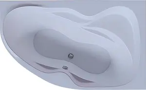 Ванна акриловая Aquatek Вега 170х105 R с фронтальной панелью с каркасом (разборный) VEG170-0000083, 1