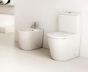 Унитаз-компакт Roca Inspira Rоund белый 342527000+341520000, 4