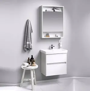 Тумба-умывальник подвесная Aqwella City 60 белый/дуб канадский CI0106DK+S-UM-MOD60SL/1 Тумба-умывальник подвесная Aqwella City 60 белый/дуб канадский CI0106DK+S-UM-MOD60SL/1, 4