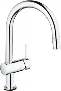 Смеситель для кухни с выдвижным изливом Grohe Minta Touch хром 31358001 Смеситель для кухни с выдвижным изливом Grohe Minta Touch хром 31358001, 1