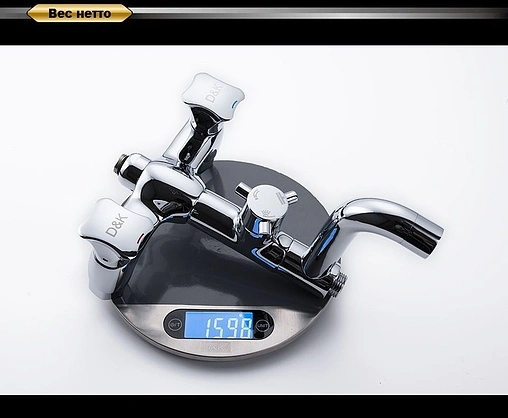 Душевая система со смесителем для ванны D&amp;K Hessen.Grimm хром DA1384701E09