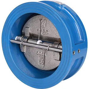 Клапан обратный поворотный двустворчатый межфланцевый Ду125 Ру16 Tecofi CB3448N-EP0125, 1