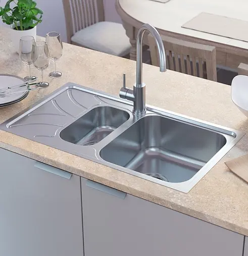 Мойка кухонная IDDIS Arro 78 R хром ARR78SZi77K