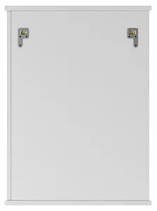 Шкаф-зеркало Айсберг Волна 50 R белый DA1043HZ, 4