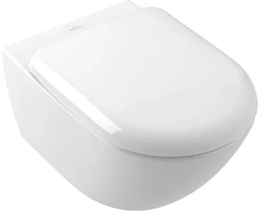 Унитаз подвесной безободковый Villeroy&amp;Boch Antao CeramicPlus белый 4674T0R1