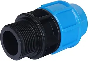 Муфта компрессионная переходная 32мм x 1¼"н Джилекс 9137 Муфта компрессионная переходная 32мм x 1¼"н Джилекс 9137, 1