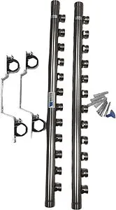 Группа коллекторная распределительная 12 отводов 1"н/н x ¾"ек Watts HLV2000 VA 10080784 Группа коллекторная распределительная 12 отводов 1"н/н x ¾"ек Watts HLV2000 VA 10080784, 4