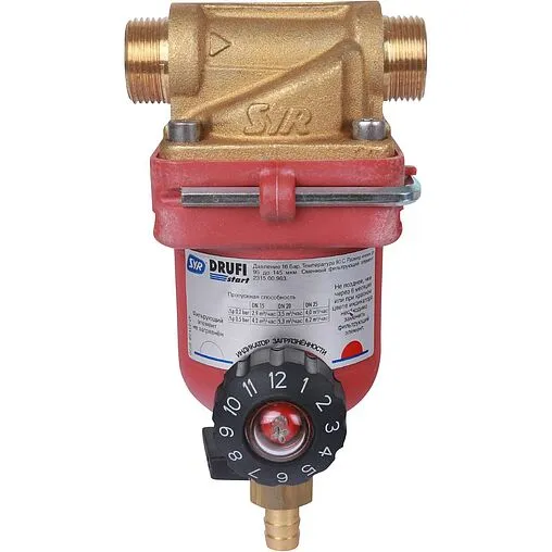 Фильтр тонкой очистки воды ½"н x ½"н SYR DRUFI Start Hot 2315.15.007
