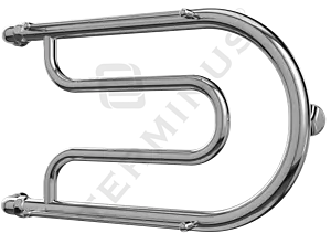 Полотенцесушитель водяной Terminus Фокстрот AISI 32х2 320х700 полированная сталь 4620768881251 Полотенцесушитель водяной Terminus Фокстрот AISI 32х2 320х700 полированная сталь 4620768881251, 2